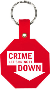 Promotional Key Chains: Octagon Shaped Key Tags